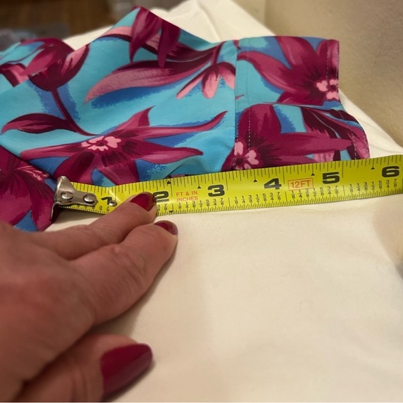 Versace Jeans Shirtdress Floral Print Button Down Dress - Picture 5 of 11